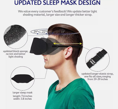 SleepEazy™ - Premium Sleeping Mask
