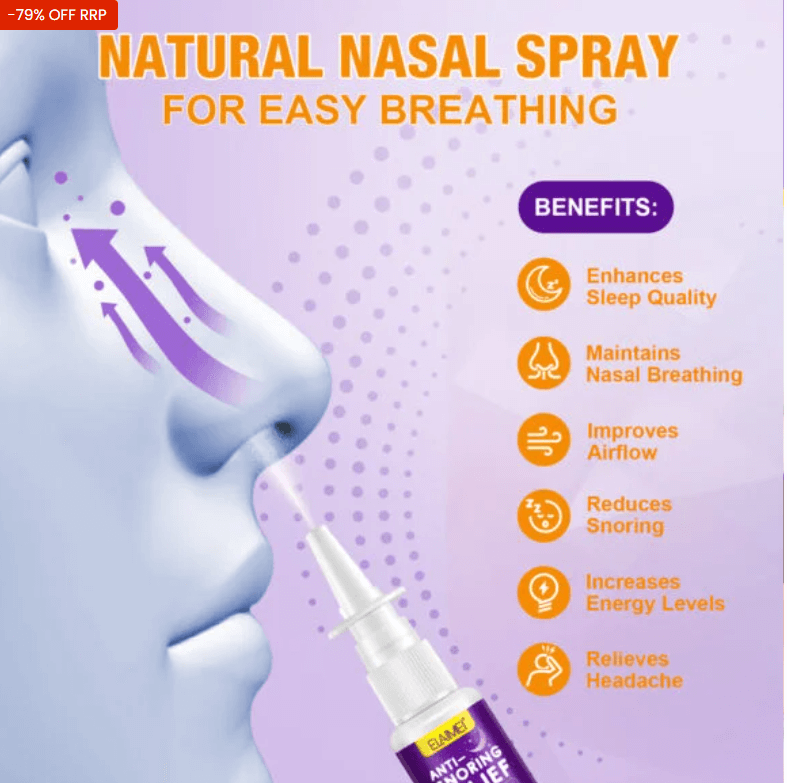 SleepEazy™ - Spray Anti-Snoring